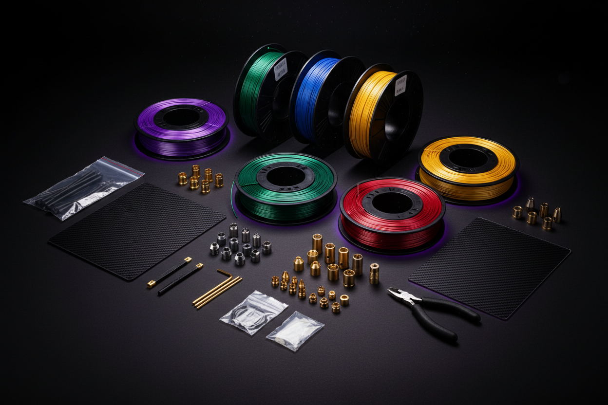 3D-Druck Zubehör und Verbrauchsmaterialien
