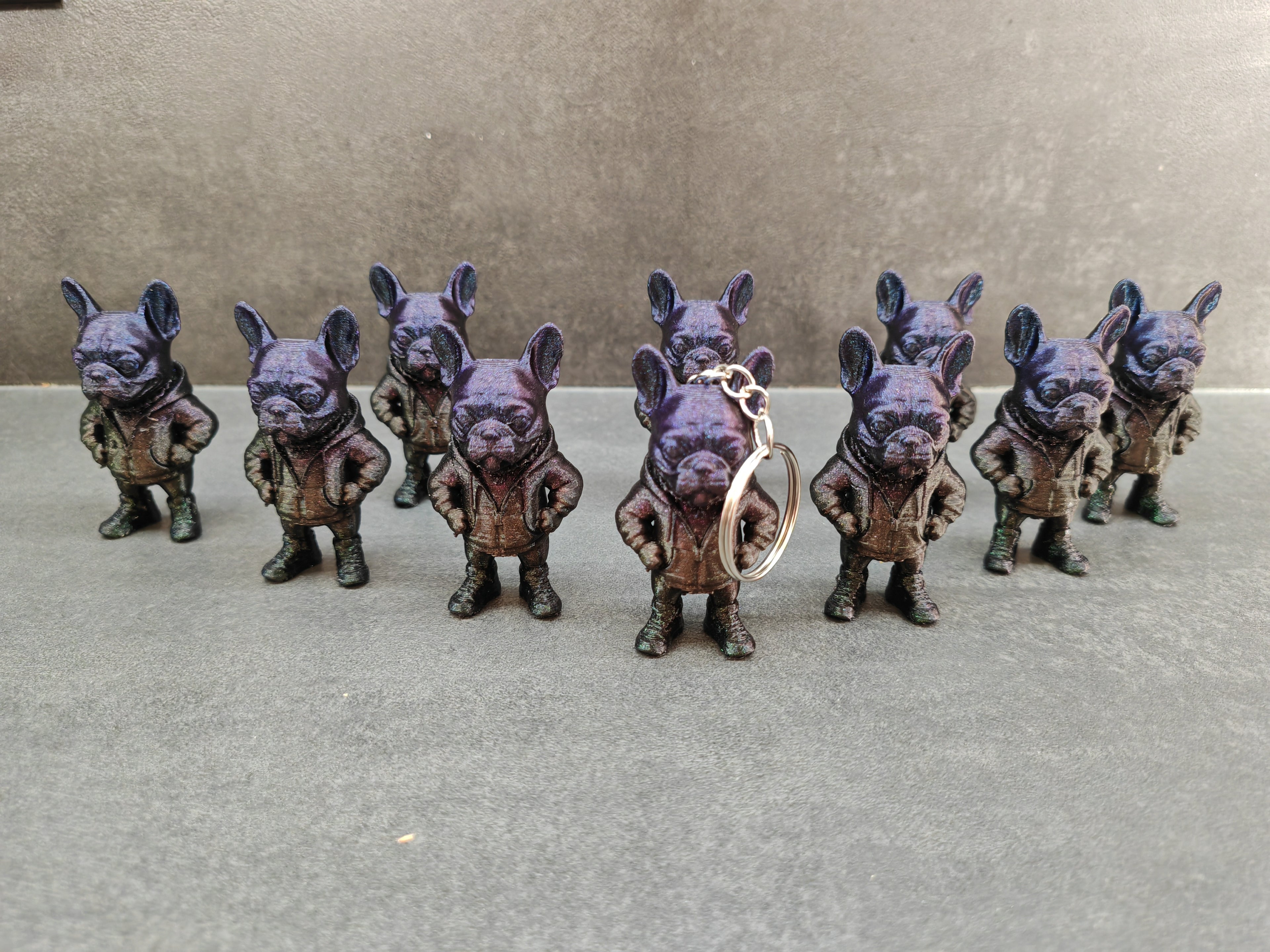 Otto – Schulmaskottchen Schlüsselanhänger | 3D-Druck Unikat