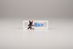 Personalisierte Sneaker Tag´s mit Schulmaskottchen Otto