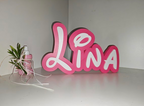 Personalisiertes Namensschild im Disney Style – 3D Türschild & Aufsteller