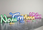 Personalisiertes Namensschild im Disney Style – 3D Türschild & Aufsteller