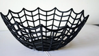 Halloween Spinnennetz Schale – schwarz 3D-Druck