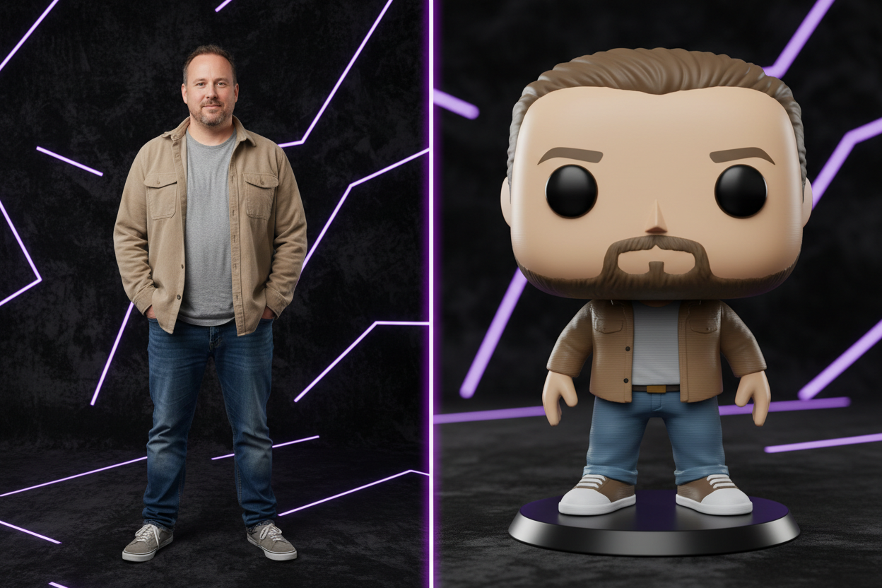 Personalisierte Funko Pop Figur – DU als 3D-Druck Figur