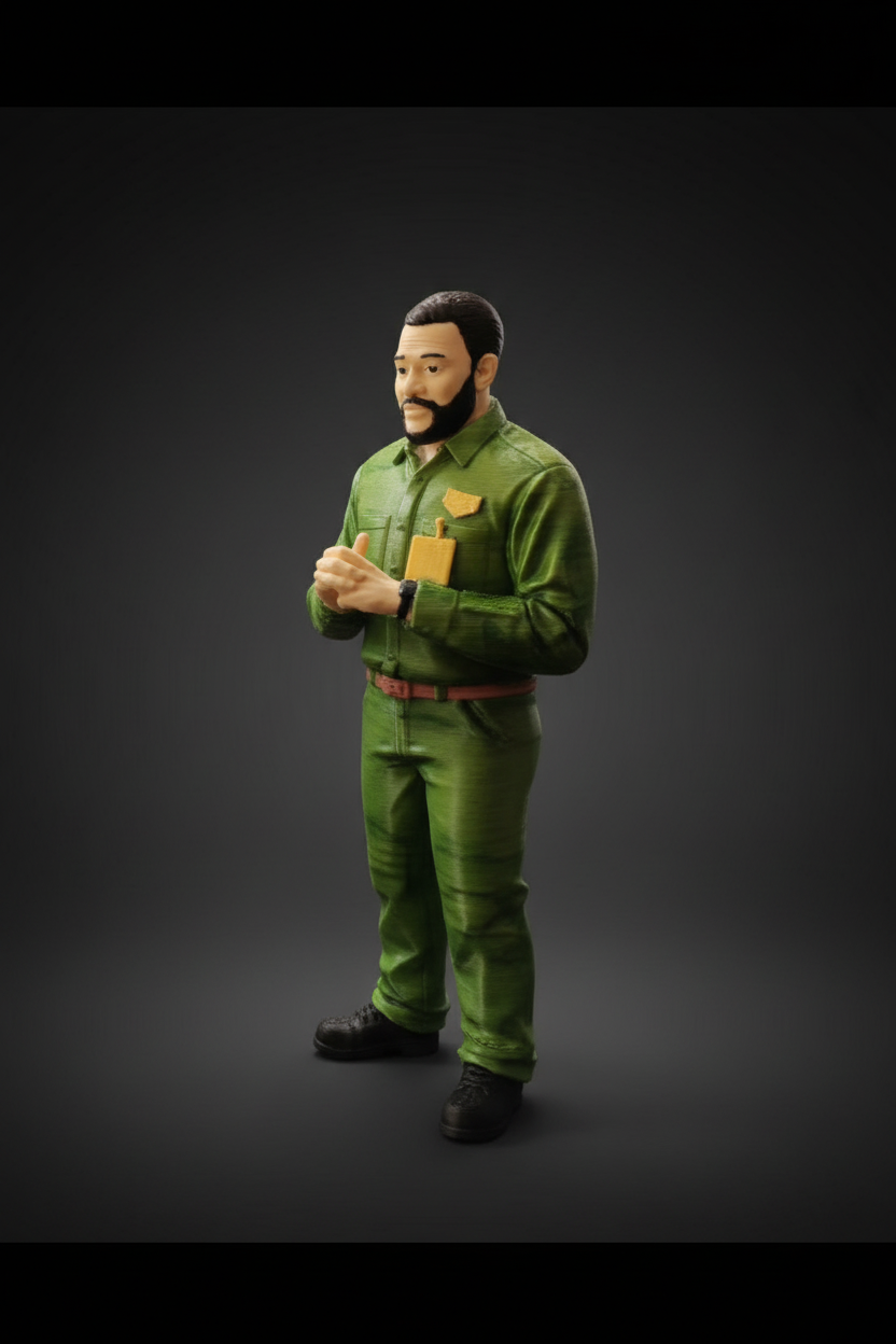 Figur grün
