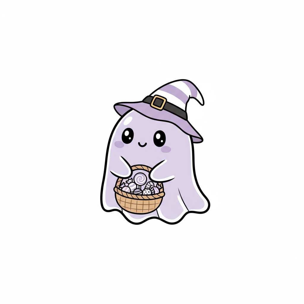 Ghost Witch Kids DTF