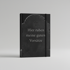 Grabstein graue Schrift
