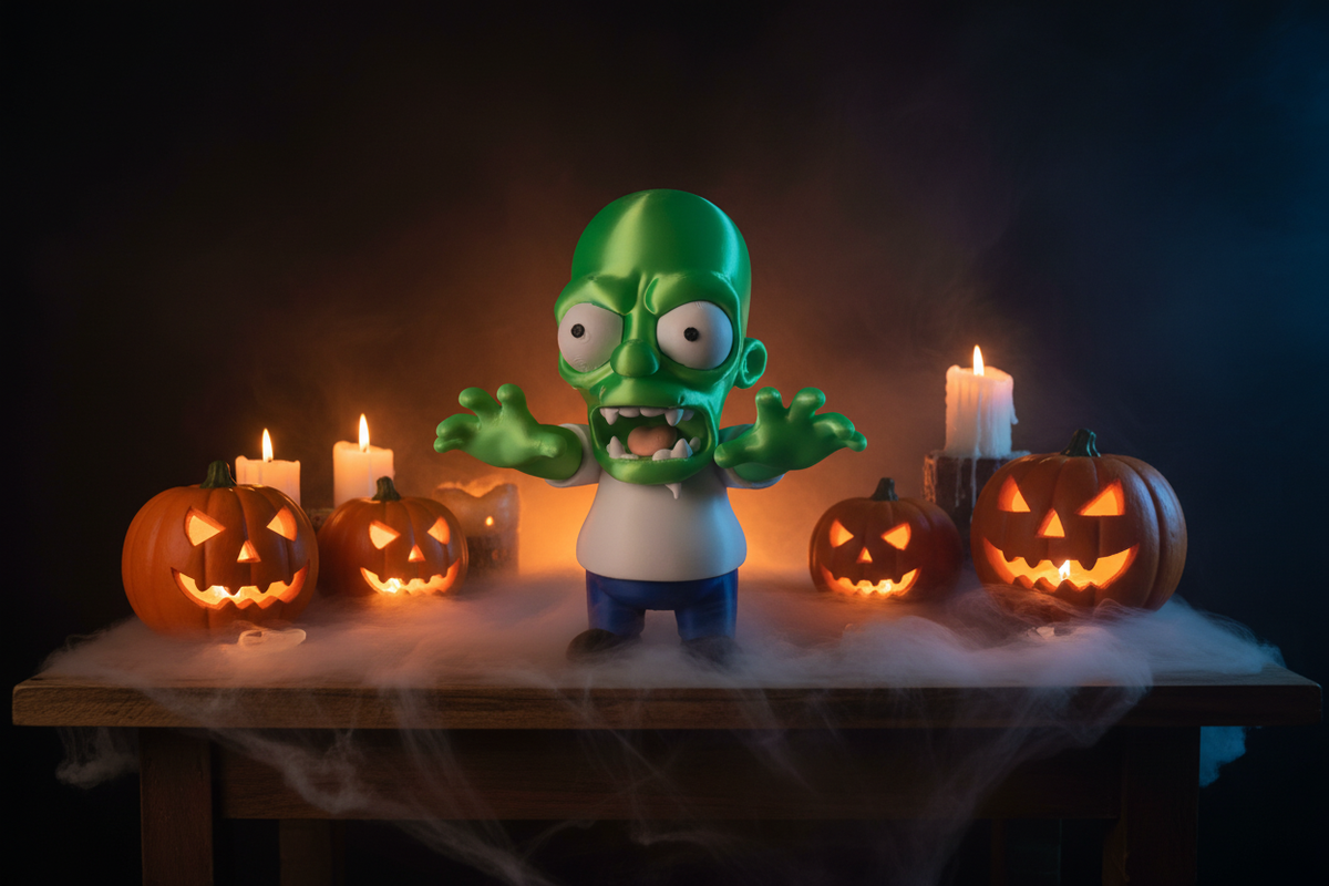 Halloween Zombie Figur – Halloween Szene