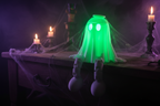 Halloween Geist – grün leuchtend Halloween Szene
