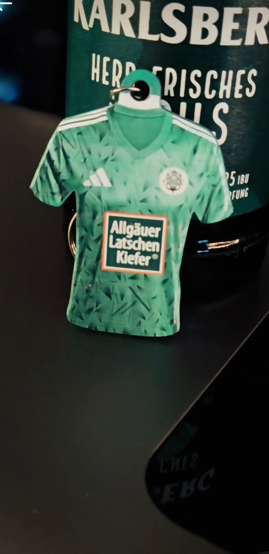 3D-Druck Trikot Schlüsselanhänger – Personalisiert mit UV-Druck