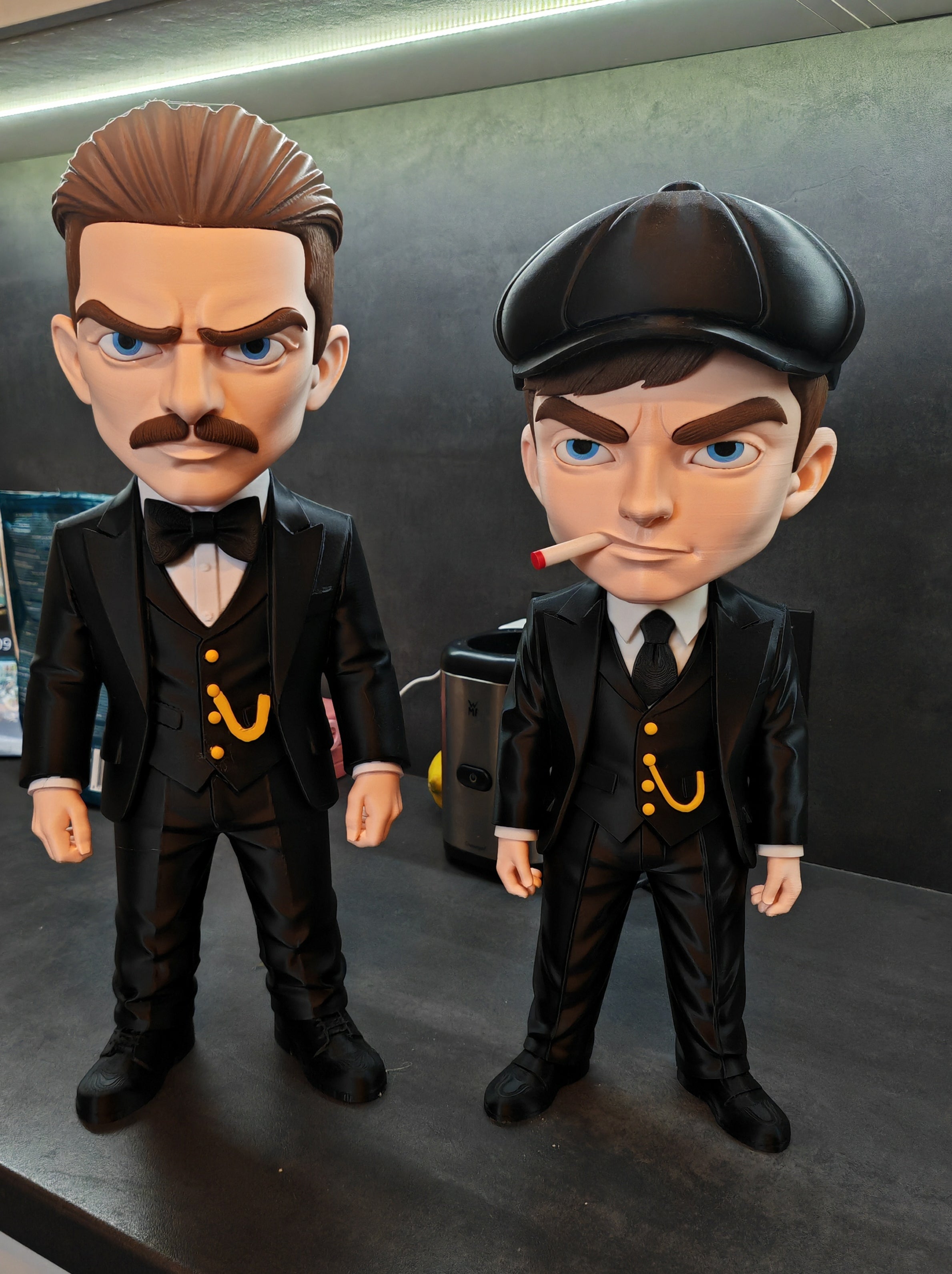 Shelby Brüder – Arthur & Thomas | XXL 3D-Druck Fanart