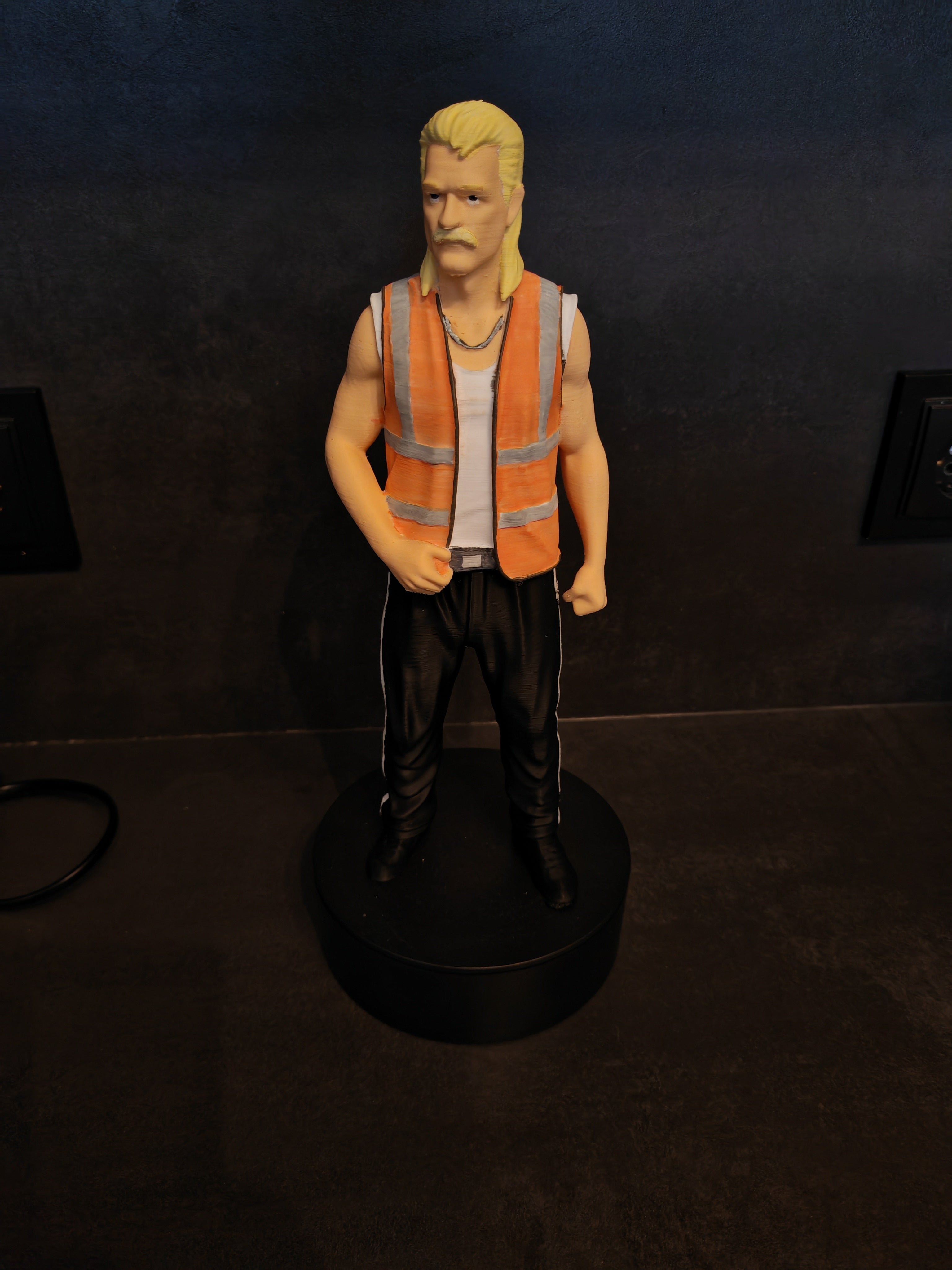 Richard Batsbak – Baustellenweste Edition | 3D-Print Unikat