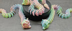 Flexi Einhorn-Drache – Pastell Rainbow | 3D-Druck