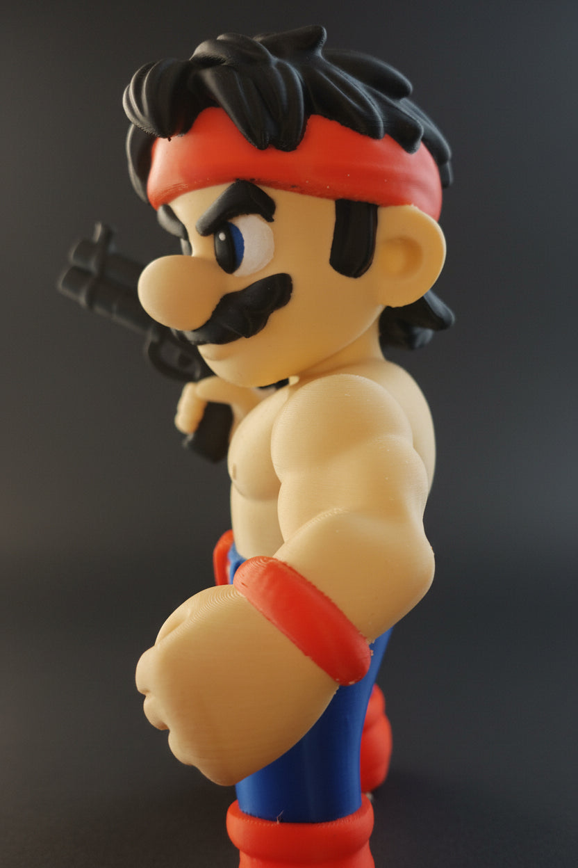 Mario Rambo – Mushroom Warfare Edition