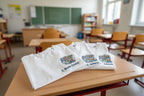 Schulkollektion – Sublimiertes T-Shirt mit Logo & Maskottchen