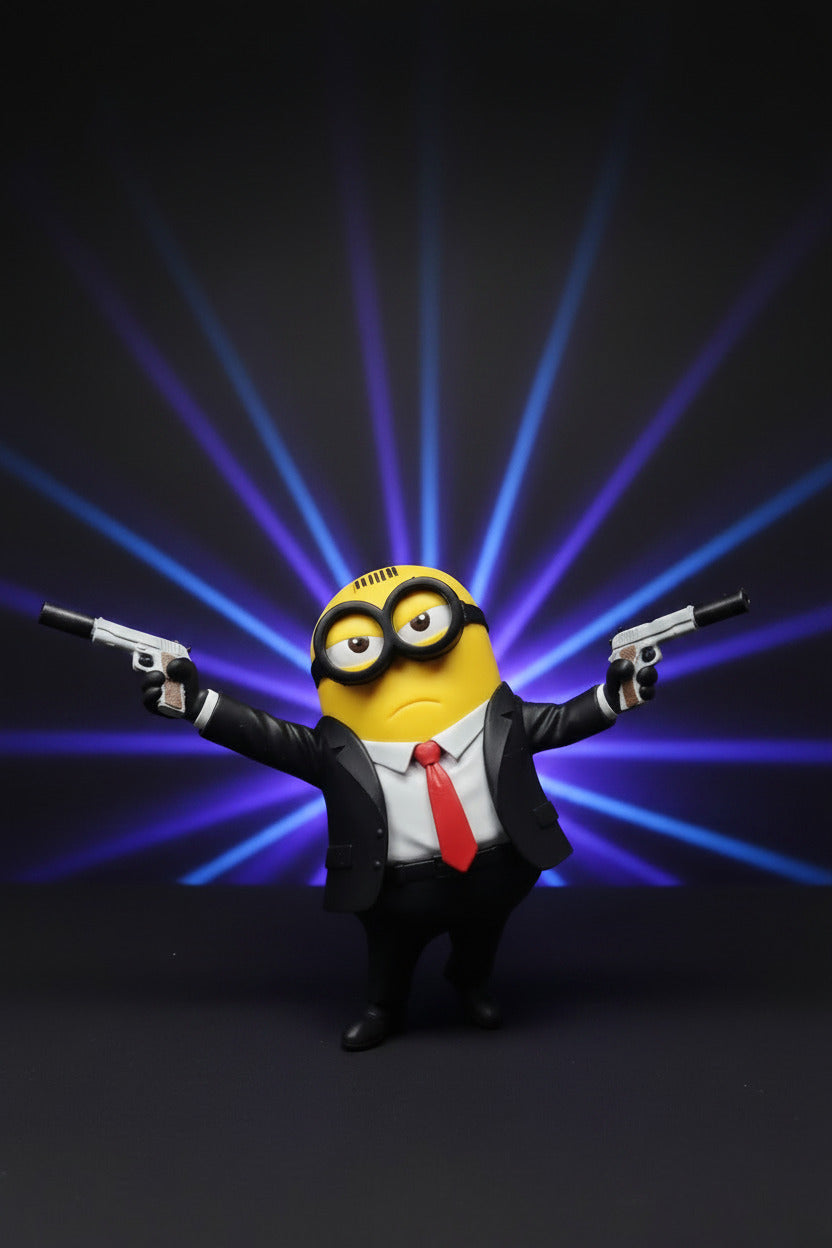 Der Minion Hitman HITMIN – Eigens designtes 3D-Druck Unikat