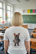 Schulkollektion – Sublimiertes T-Shirt mit Logo & Maskottchen