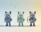Otto – Schulmaskottchen Schlüsselanhänger | 3D-Druck Unikat