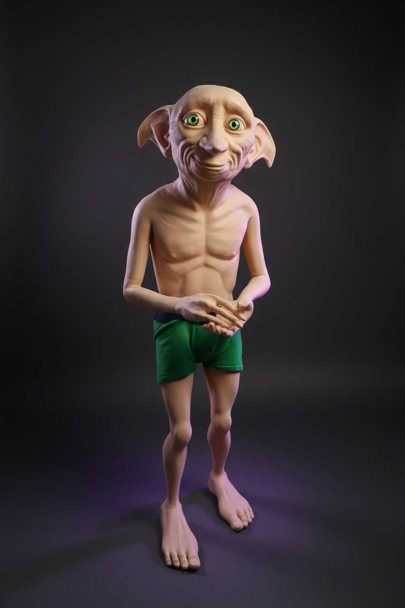 Dobby – Lebensgroße 3D-Druck Fanart Figur | ca. 110 cm