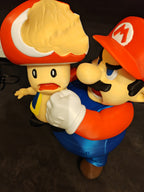 Chonky Mario – Der hungrige Held | 3D-Druck Eigenkreation ca. 45 cm
