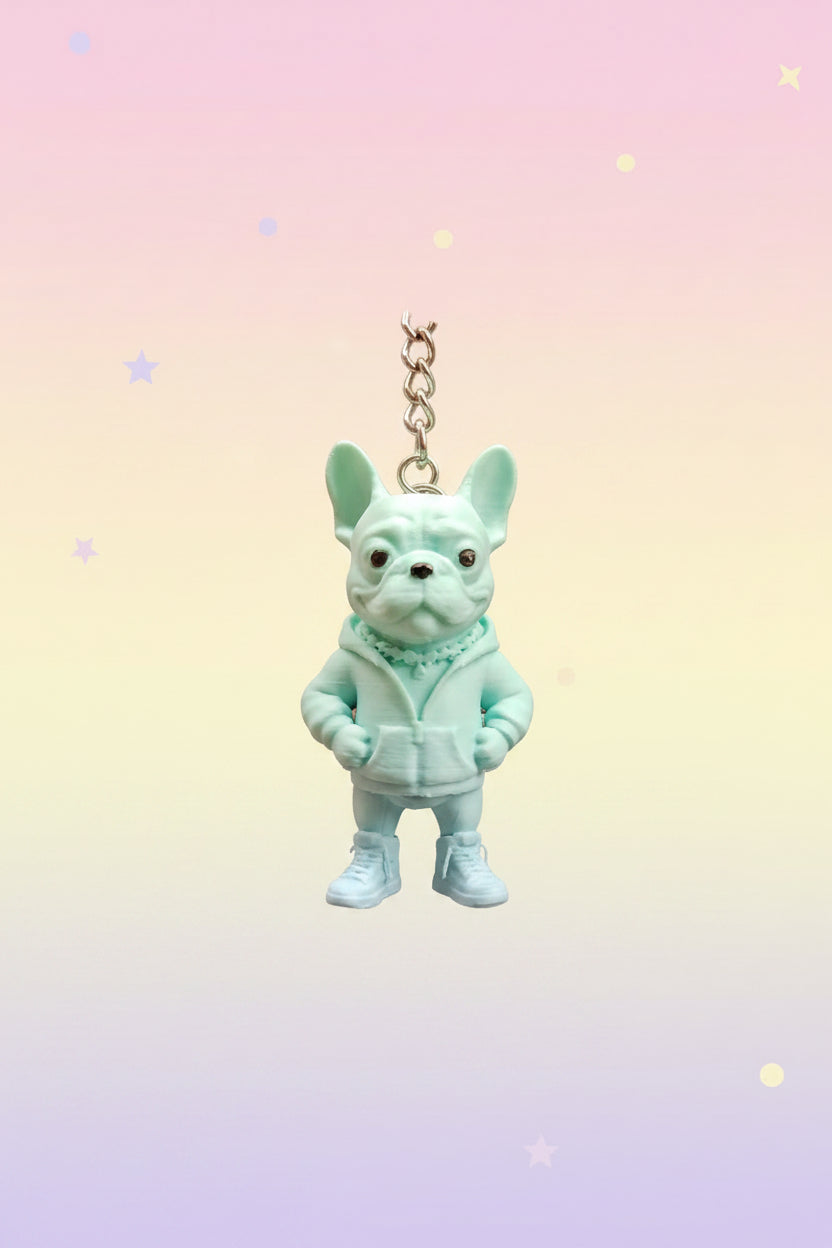 Otto – Schulmaskottchen Schlüsselanhänger | 3D-Druck Unikat