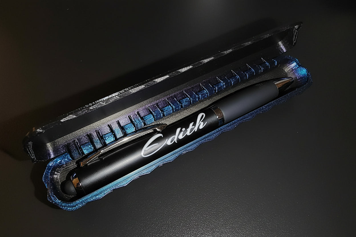 Leuchtender Kugelschreiber mit Gravur – Personalisiert mit LED-Effekt
