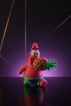 Patrick Star – Die Ananas-Katastrophe | Unikat Figur