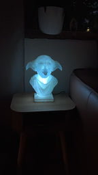 Dobby Büste – RGB LED Edition | 3D-Print Unikat
