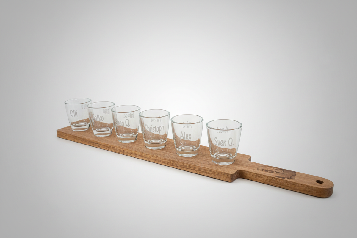 Shotbrett grau