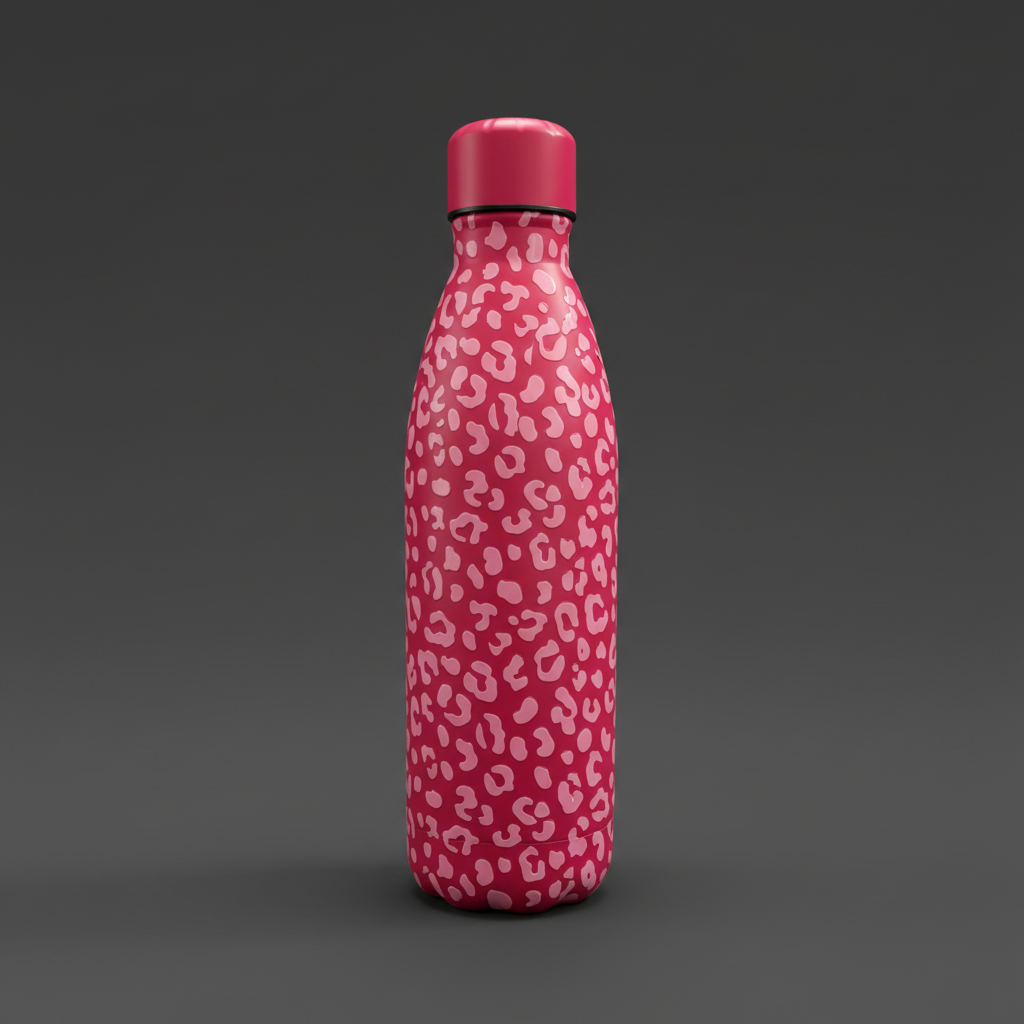 Thermosflasche Pink stehend