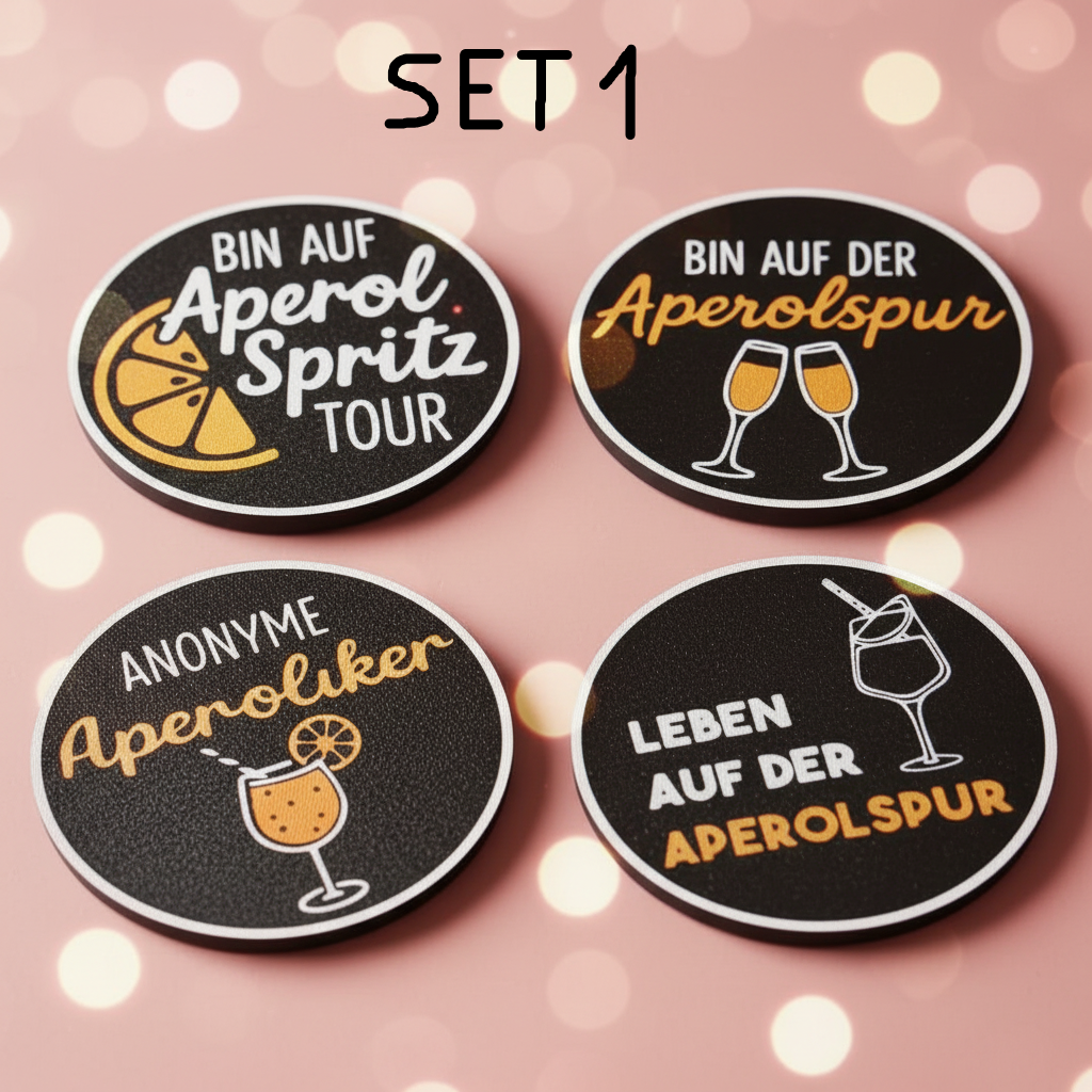 Untersetzer im Ständer Set 1