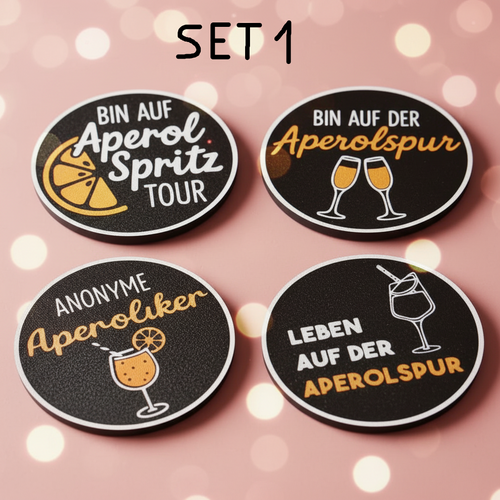 Untersetzer im Ständer Set 1