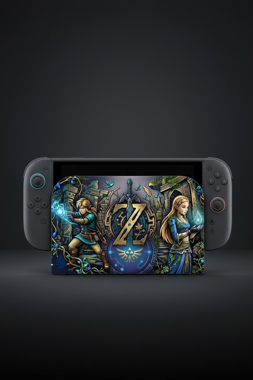 Zelda Dock eine Switch